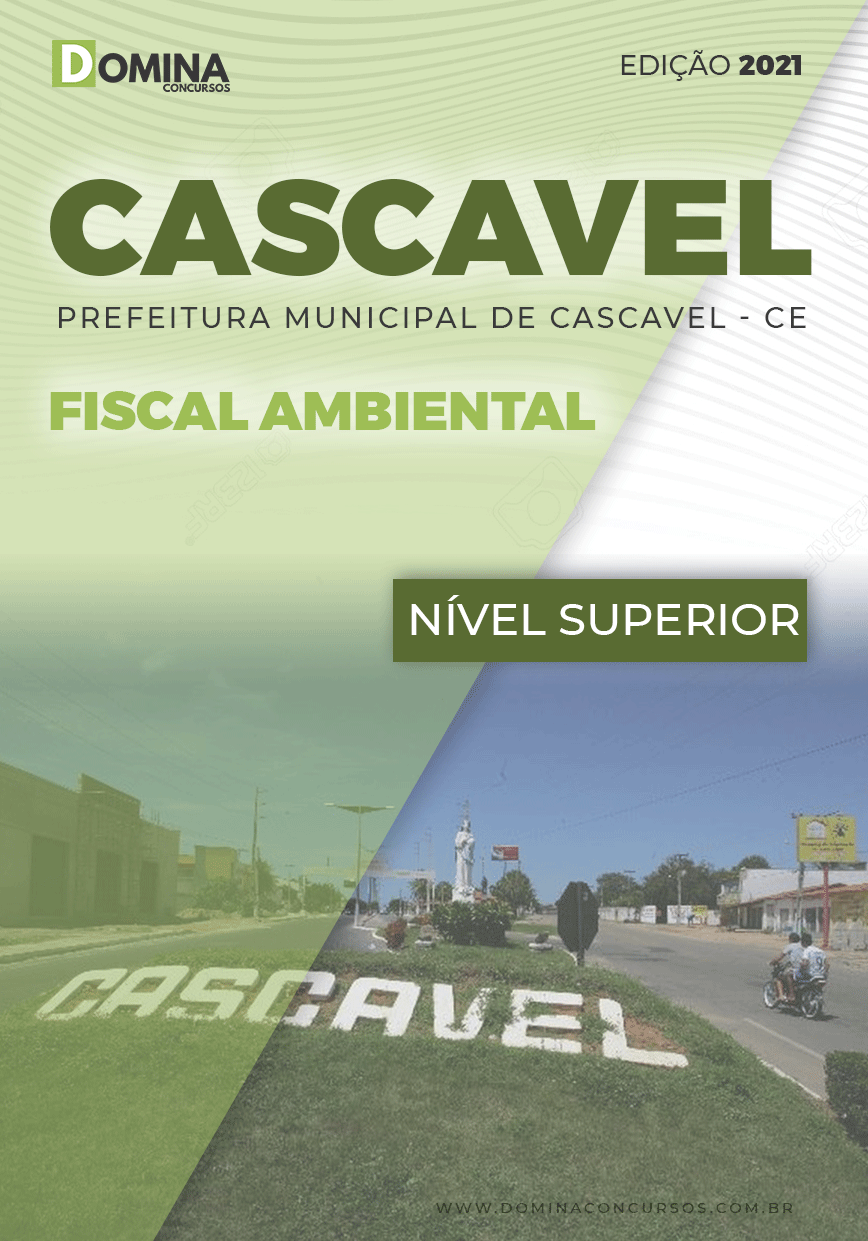 Apostila Concurso Pref Cascavel CE 2021 Fiscal Ambiental