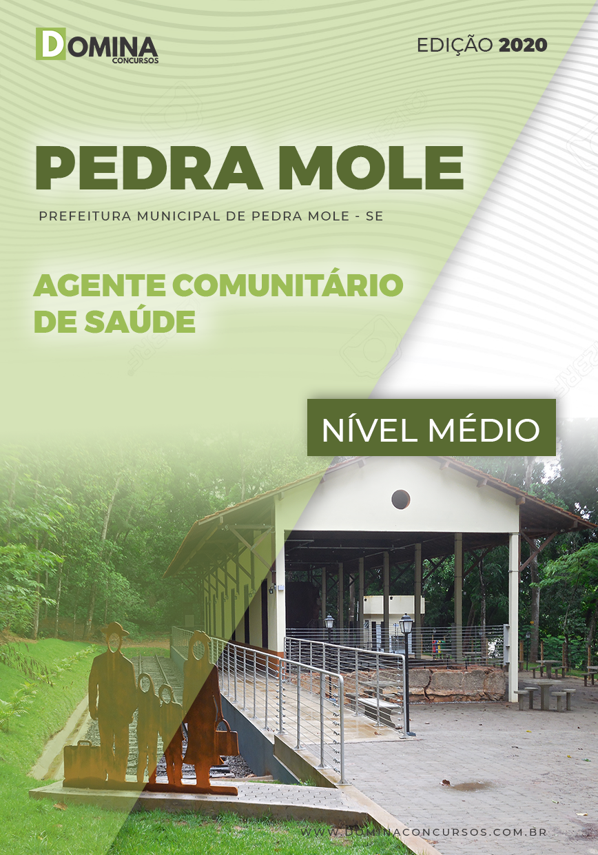 Apostila Pref Pedra Mole SE 2021 Agente Comunitário de Saúde