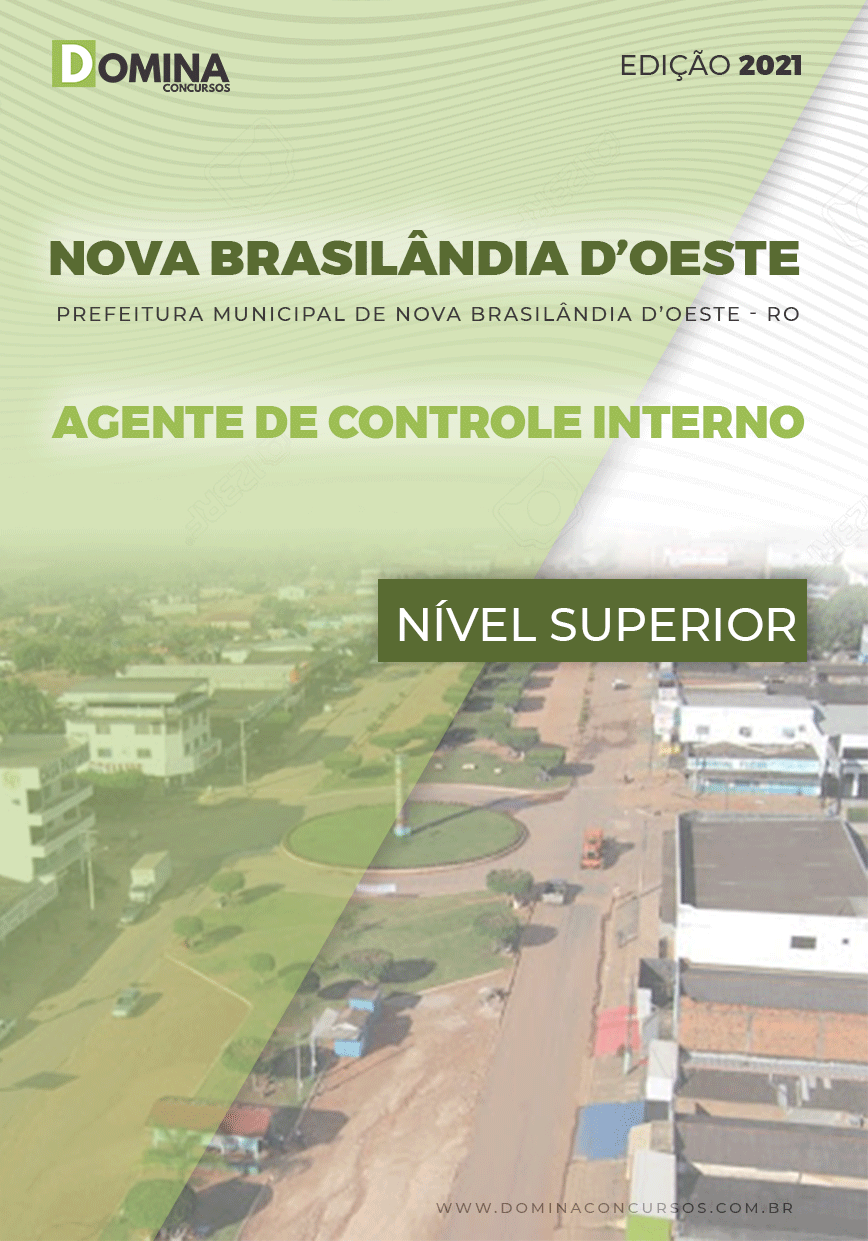 Apostila Nova Brasilândia D Oeste RO 2021 Agt Controle Interno