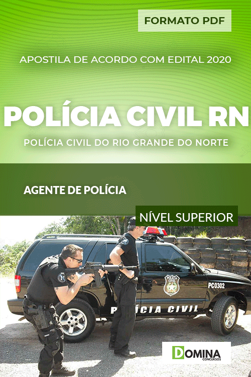 Apostila Concurso PC RN 2021 Agente de Polícia Civil Substituto