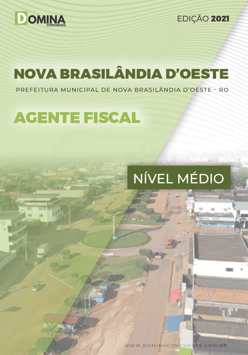 Apostila Nova Brasilândia D Oeste RO 2021 Agente Fiscal
