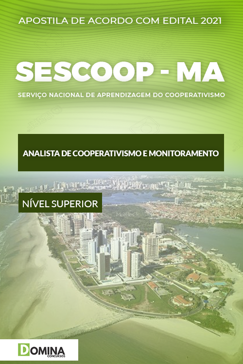 Apostila SESCOOP MA 2021 Analista Cooperativismo e Monitoramento