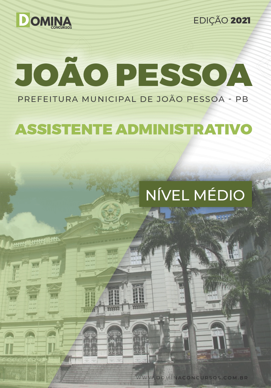 Apostila Pref João Pessoa PB 2021 Assistente Administrativo