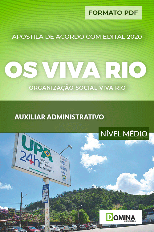 Apostila Concurso OS Viva Rio 2021 Auxiliar Administrativo
