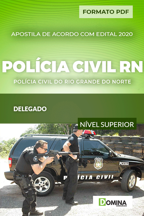 Apostila Concurso PC RN 2021 Delegado de Polícia Civil Substituto