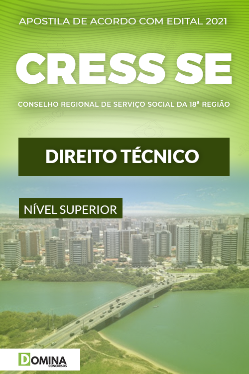 Apostila Concurso Público CRESS SE 2021 Direito Técnico