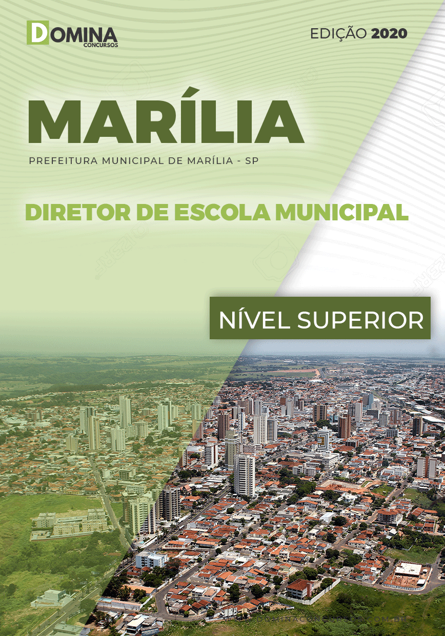 Apostila Concurso Pref Marília SP 2021 Diretor Escola Municipal