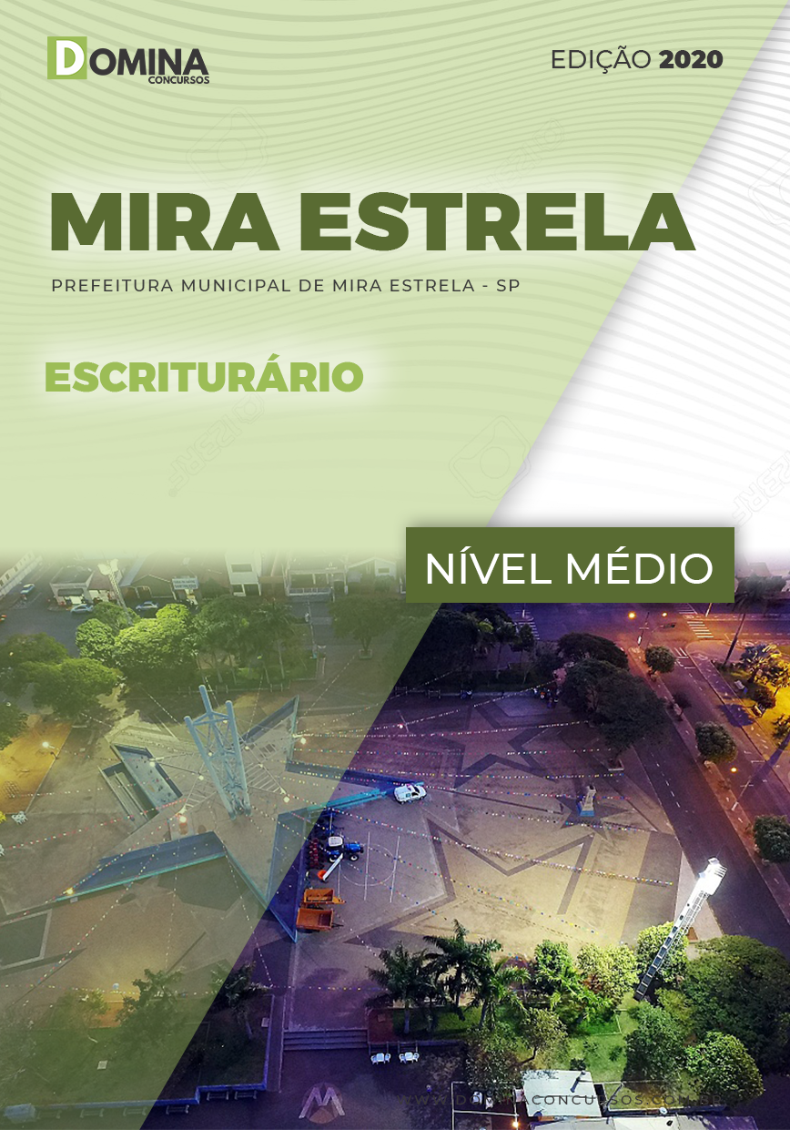 Apostila Concurso Pref Mira Estrela SP 2020 Escriturário