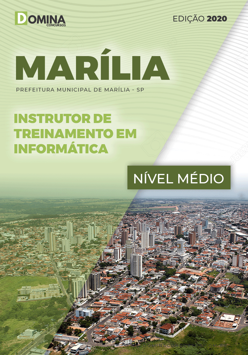 Apostila Pref Marília SP 2021 Instrutor Treinamento Informática