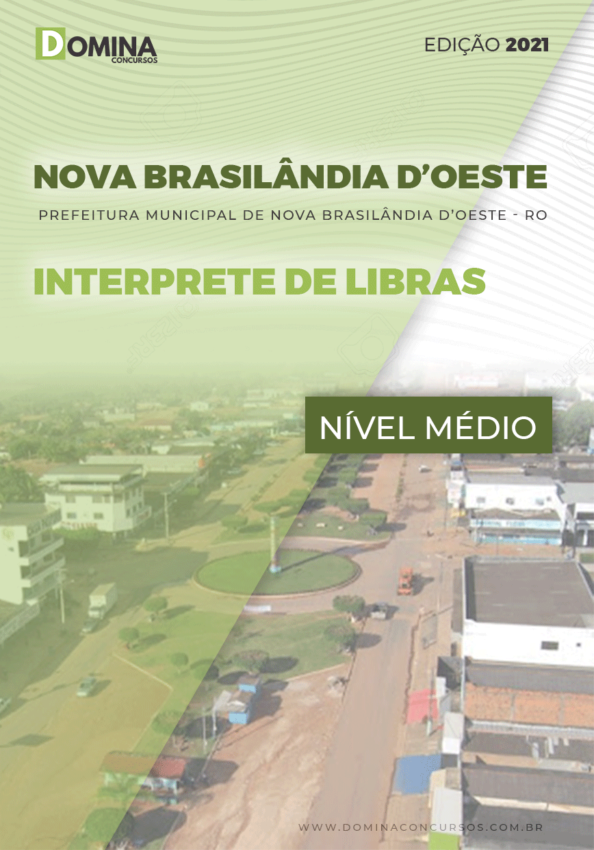 Apostila Nova Brasilândia D Oeste RO 2021 Interprete de Libras