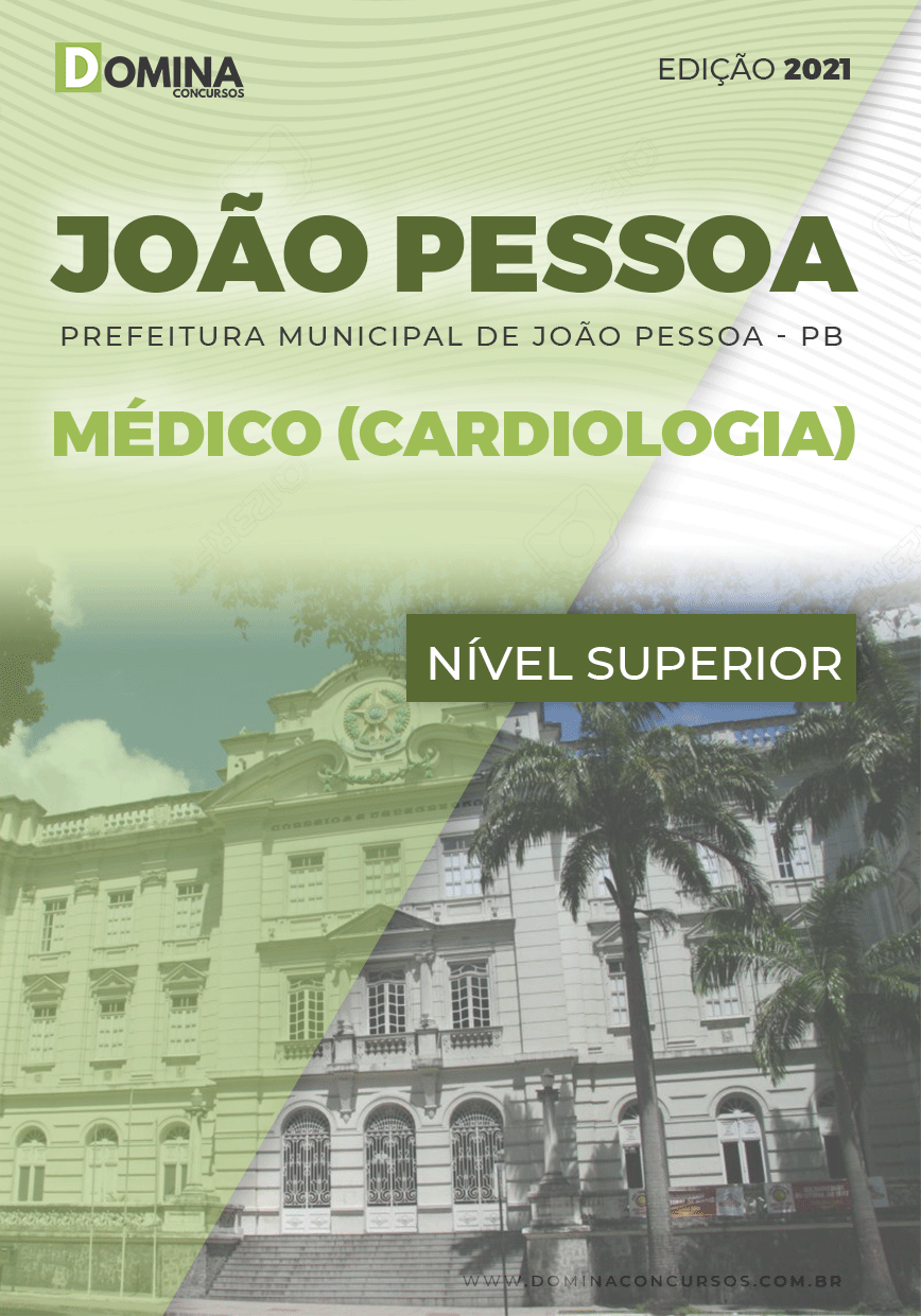 Apostila Pref João Pessoa PB 2021 Médico Cardiologista