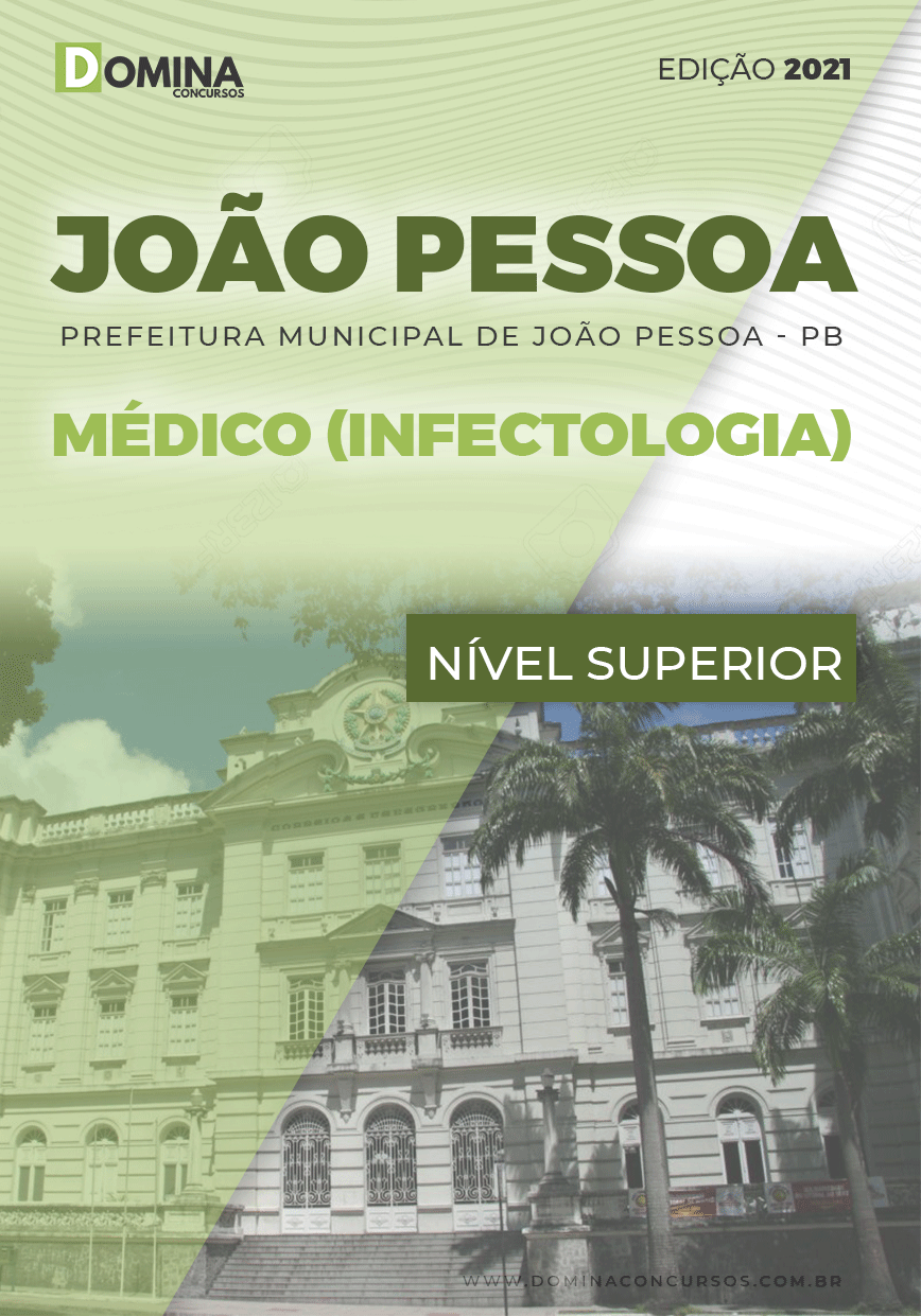 Apostila Pref João Pessoa PB 2021 Médico Infectologista