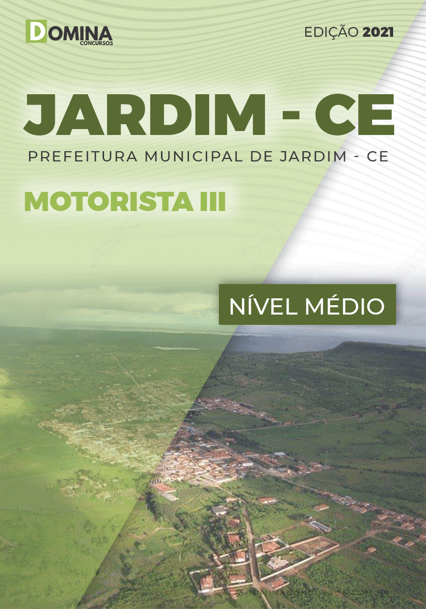 Apostila Concurso Pref Jardim CE 2021 Motorista III