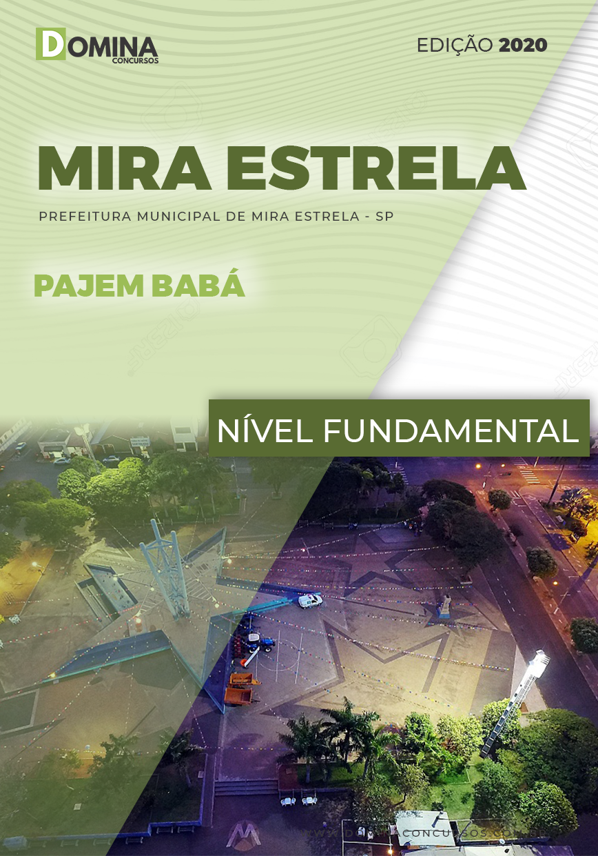 Apostila Concurso Pref Mira Estrela SP 2020 Pajem Babá