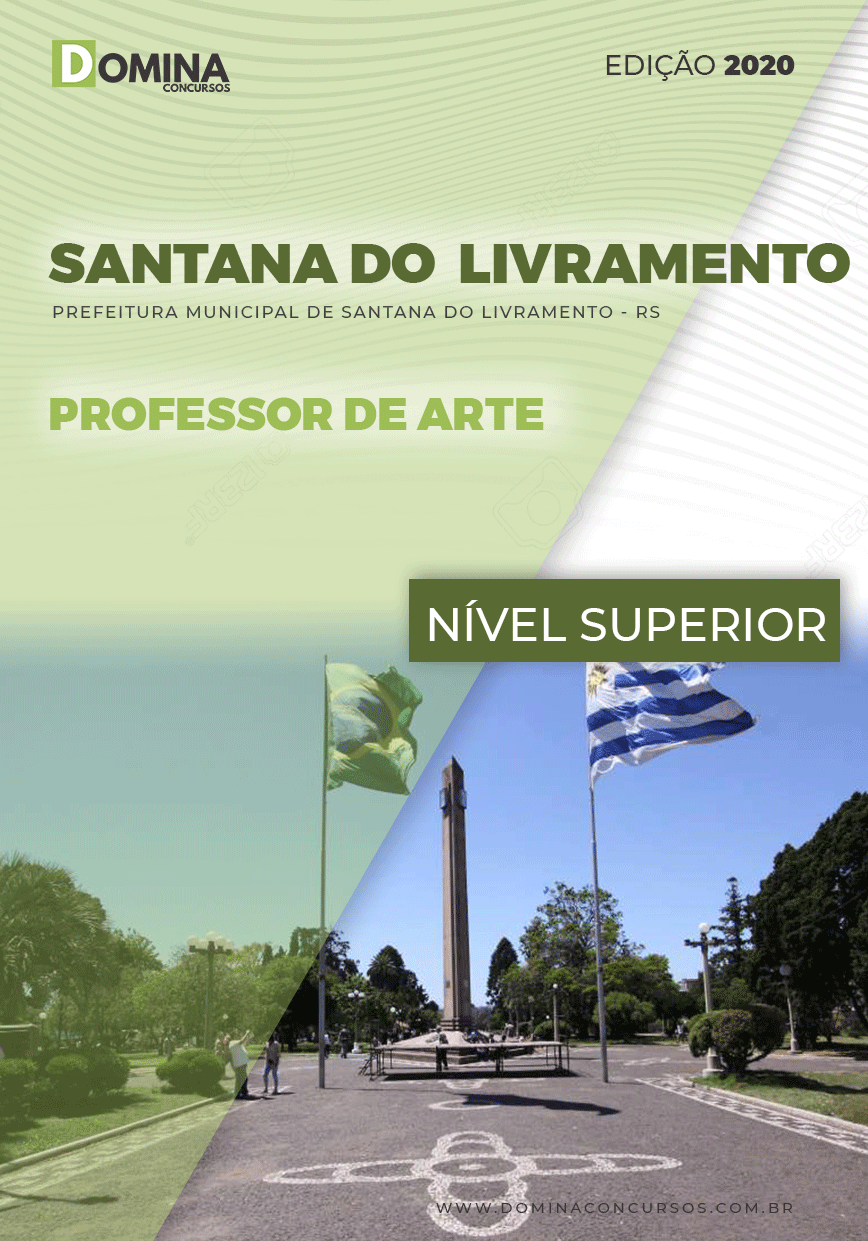 Apostila Pref Santana Livramento RS 2021 Professor de Arte