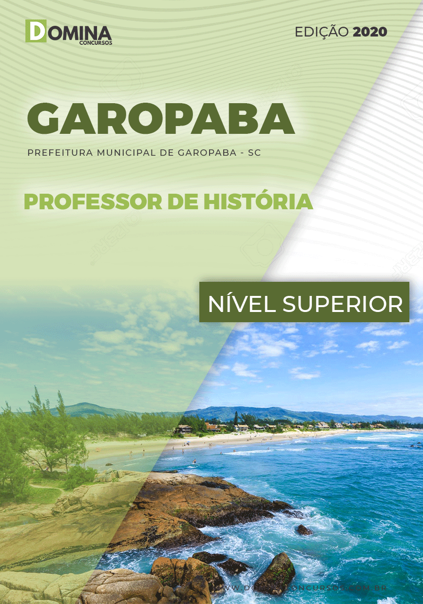 Apostila Pref Garopaba SC 2021 Professor de História