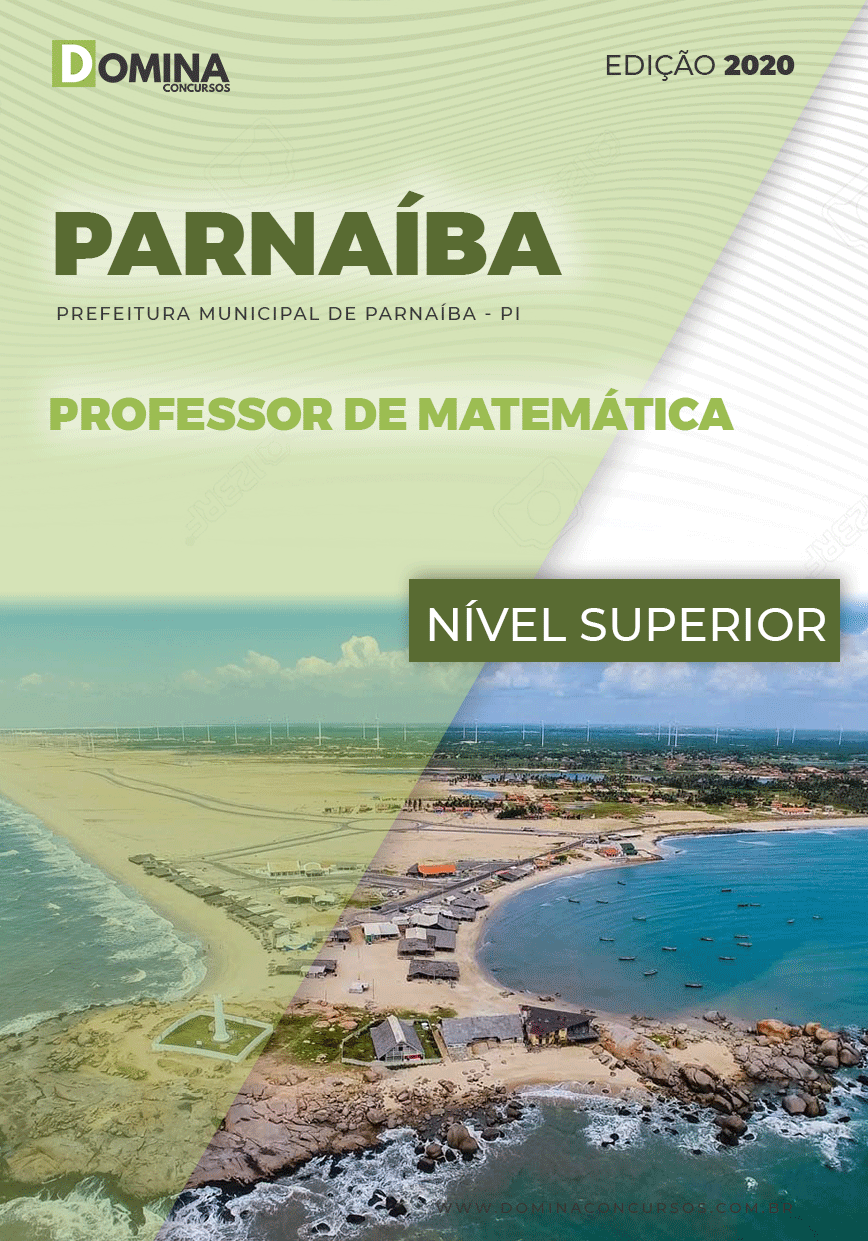 Apostila Concurso Pref Parnaíba PI 2021 Professor Matemática