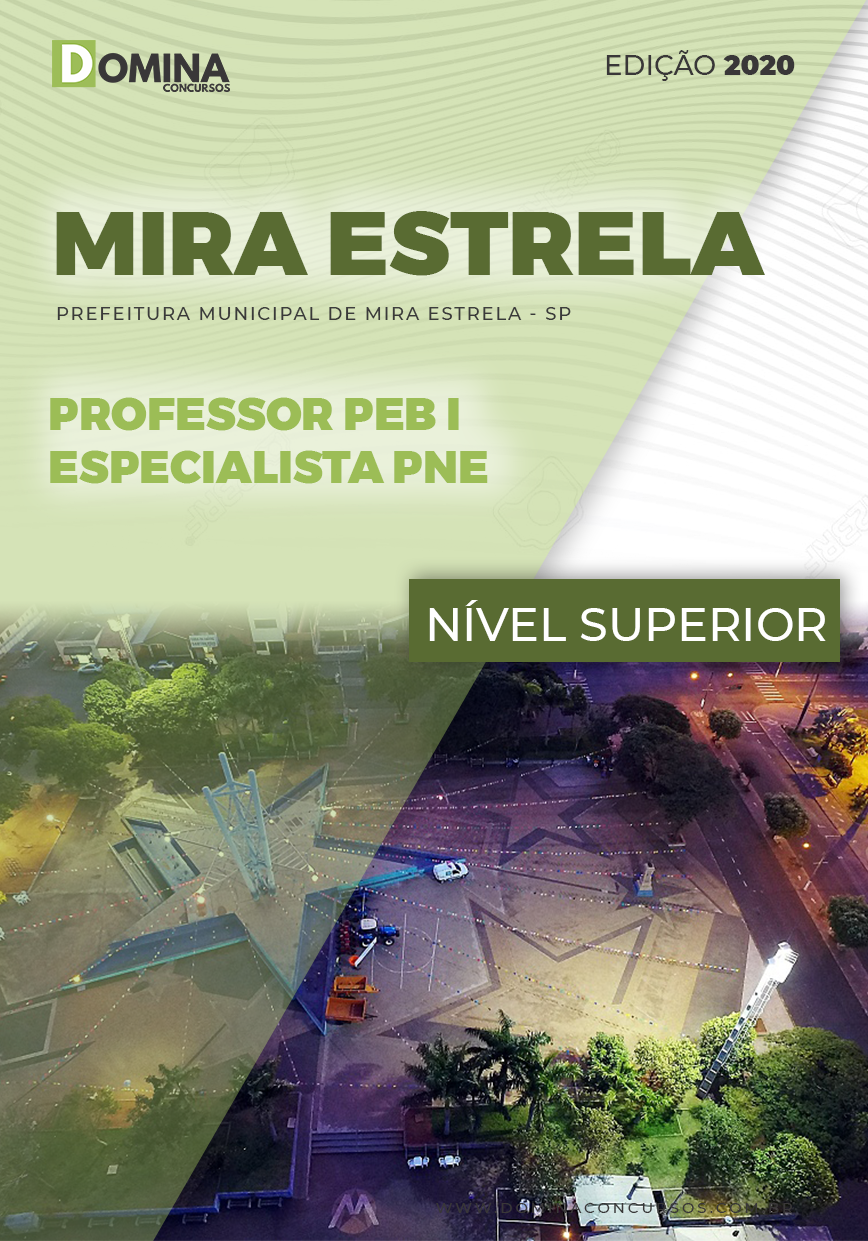 Apostila Pref Mira Estrela SP 2020 Prof PEB I Especialista PNE