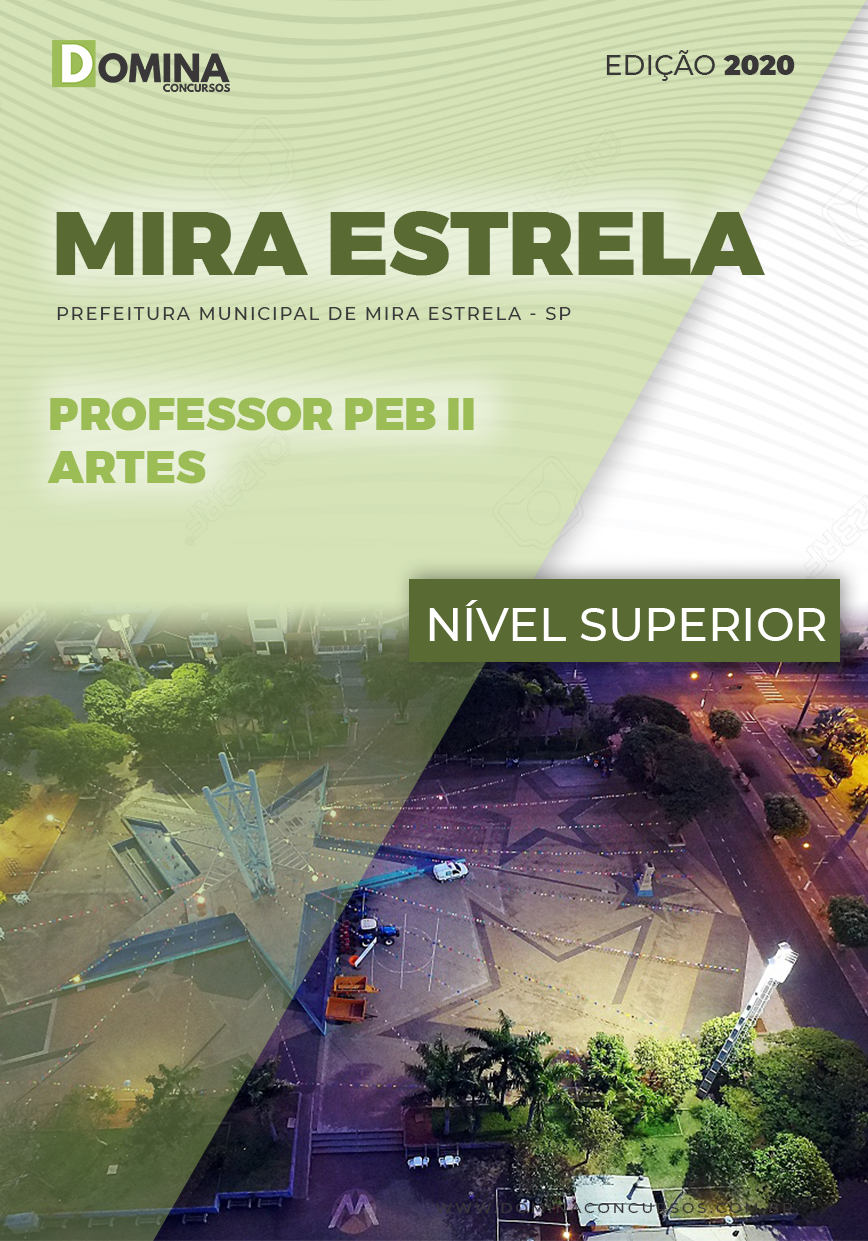 Apostila Concurso Pref Mira Estrela SP 2020 Professor PEB II Artes