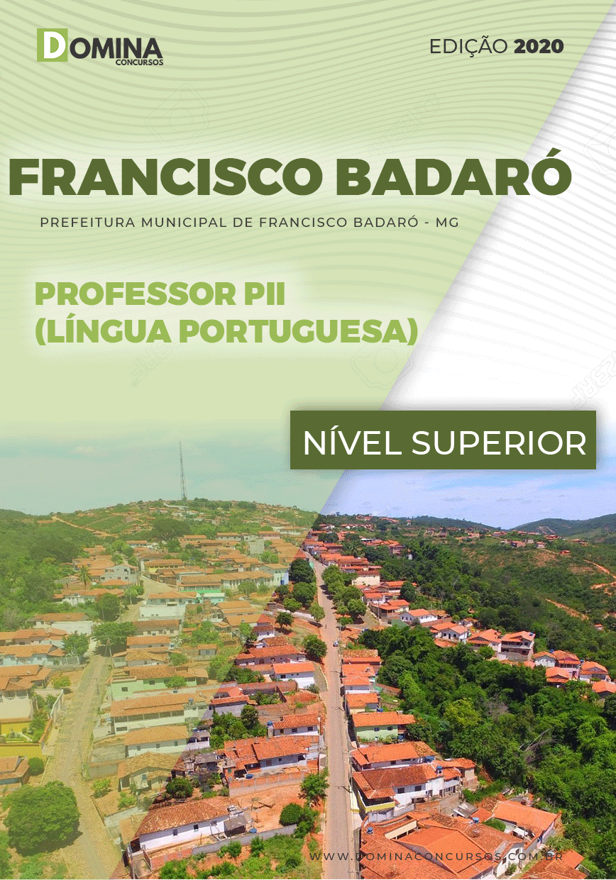 Apostila Pref Francisco Badaró MG 2021 Professor PII Português