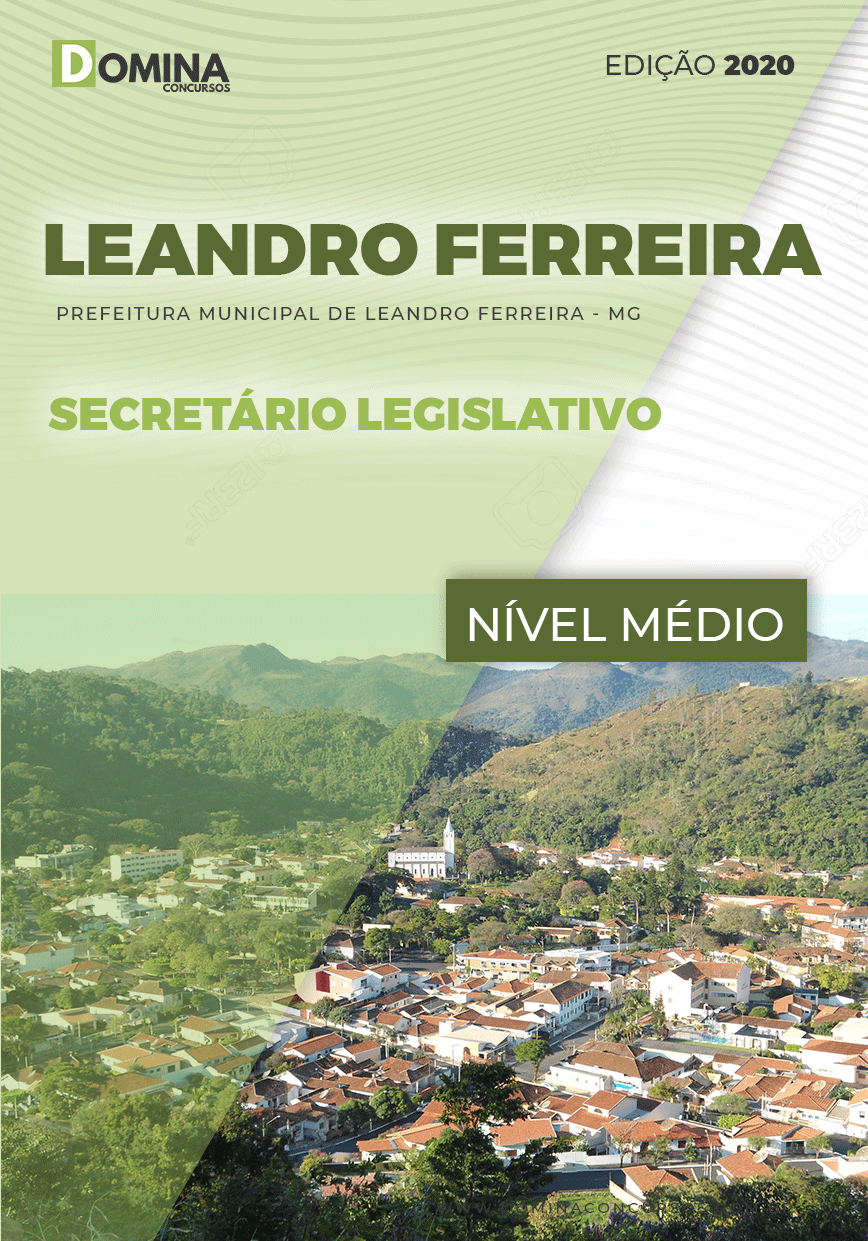 Apostila Leandro Ferreira MG 2021 Secretário Legislativo