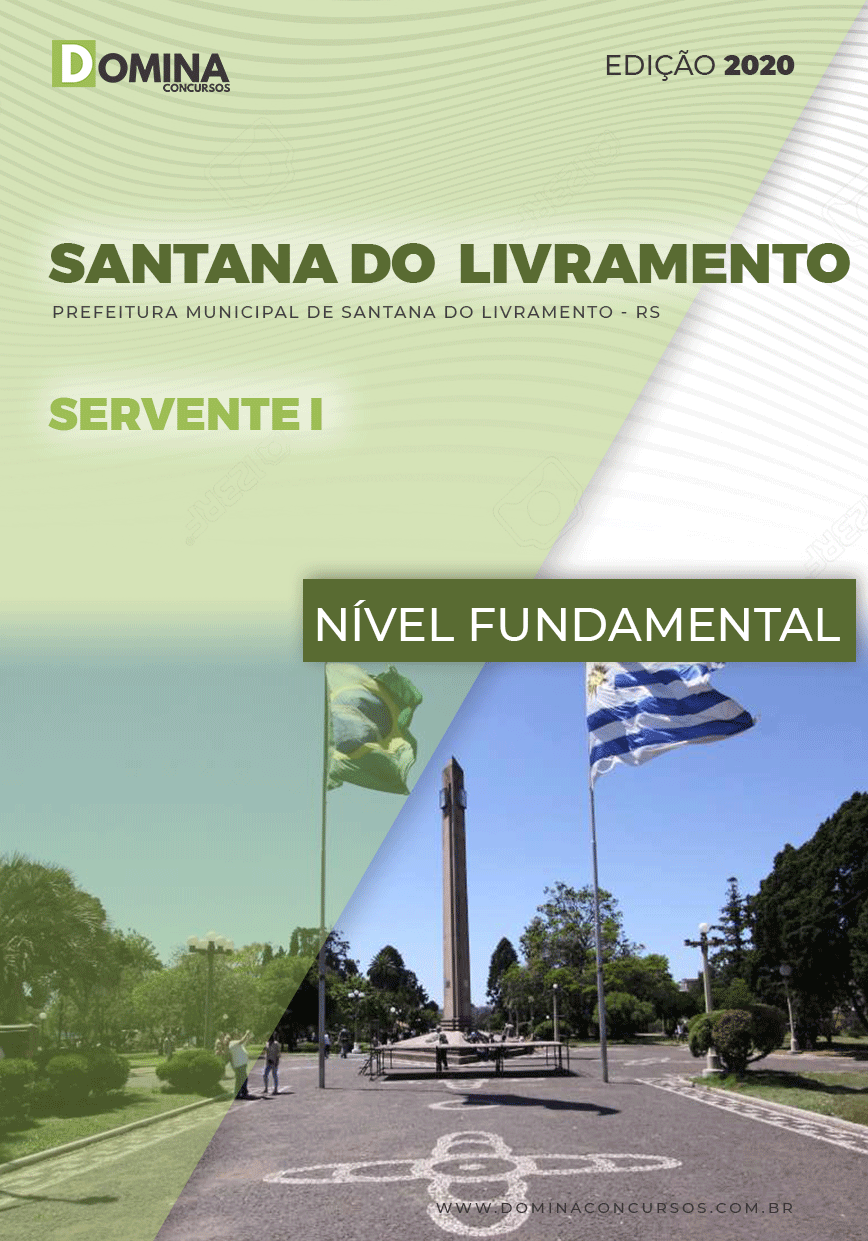 Apostila Pref Santana Livramento RS 2021 Servente I