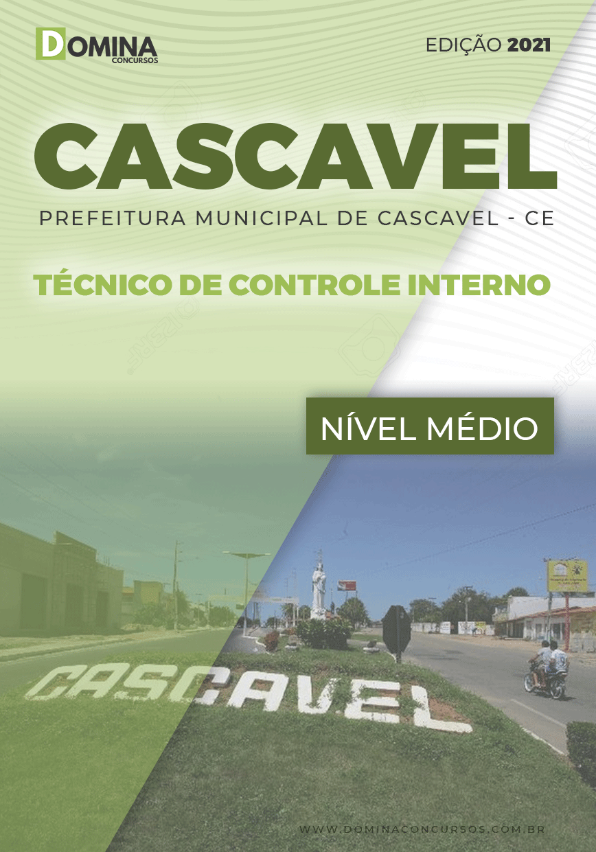 Apostila Pref Cascavel CE 2021 Técnico de Controle Interno