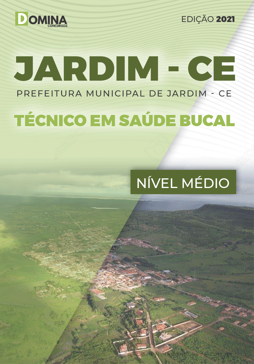 Apostila Concurso Pref Jardim CE 2021 Técnico Saúde Bucal