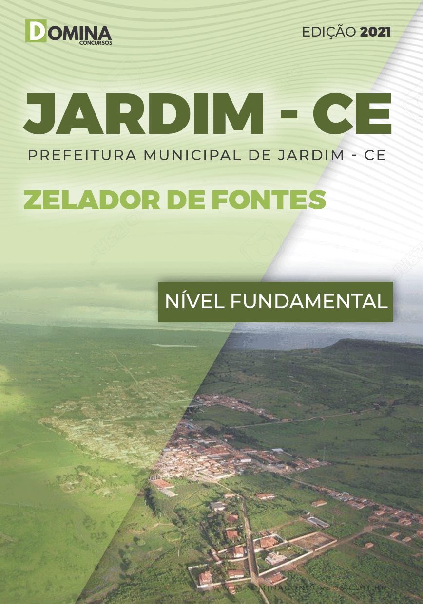 Apostila Concurso Pref Jardim CE 2021 Zelador de Fontes