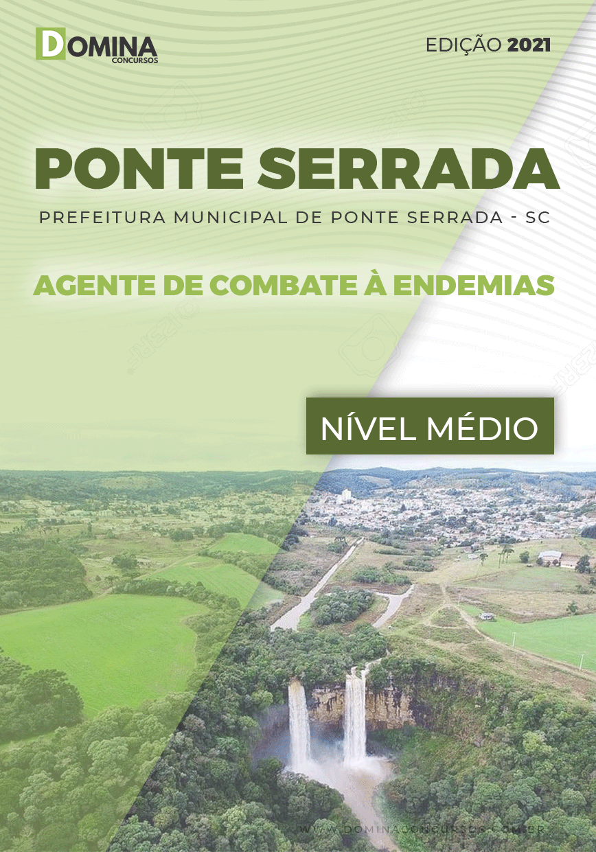Apostila Pref Ponte Serrada SC 2021 Agente Combate Endemias
