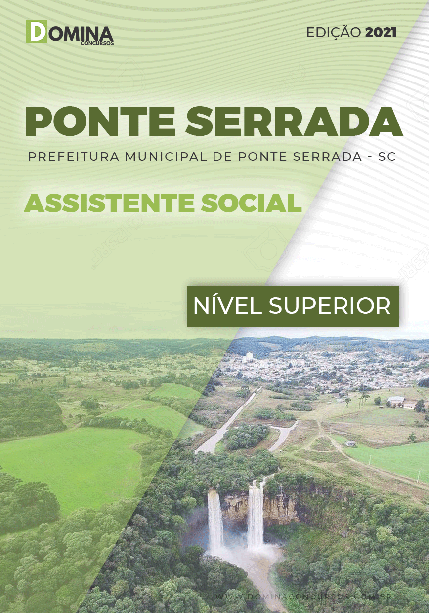 Apostila Seletivo Pref Ponte Serrada SC 2021 Assistente Social