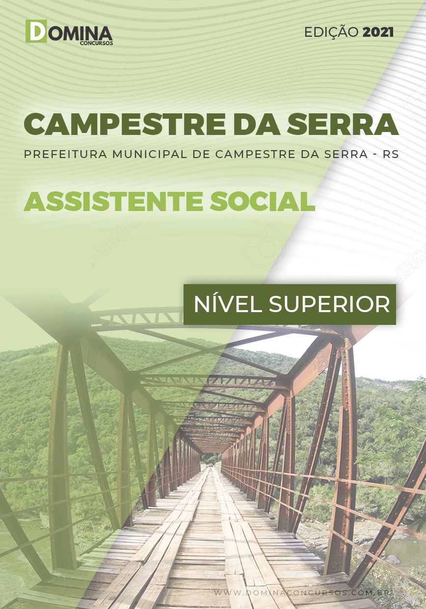 Apostila Concurso Pref Campestre Serra RS 2021 Assistente Social