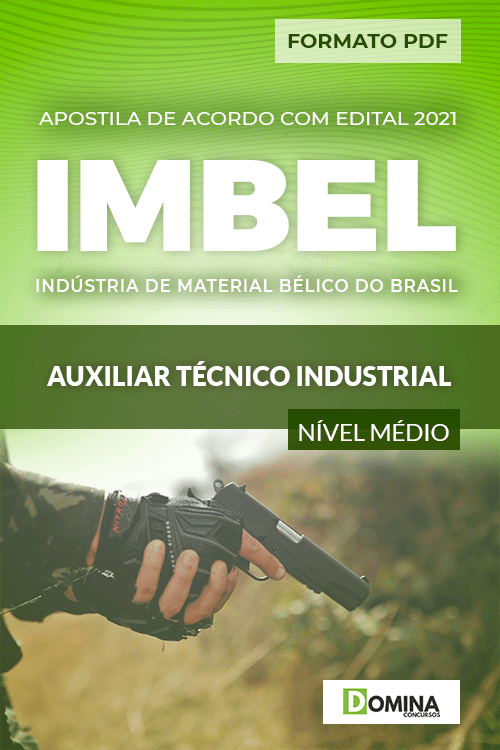 Apostila Concurso IMBEL 2021 Auxiliar Técnico Industrial