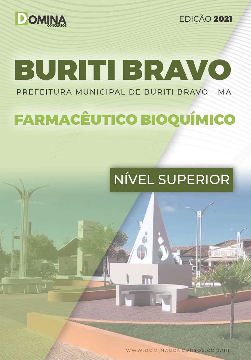 Apostila Pref Buriti Bravo MA 2021 Farmacêutico Bioquímico