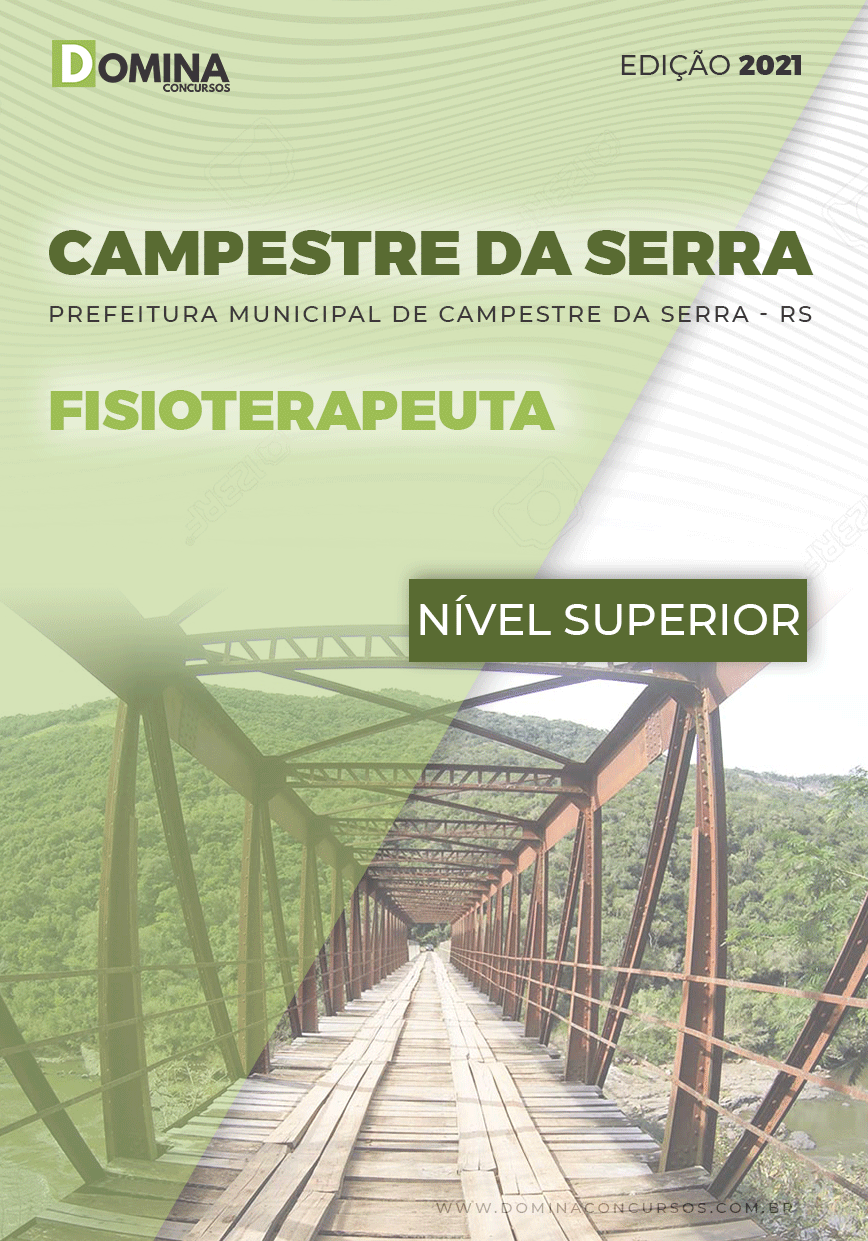 Apostila Concurso Pref Campestre Serra RS 2021 Fisioterapeuta