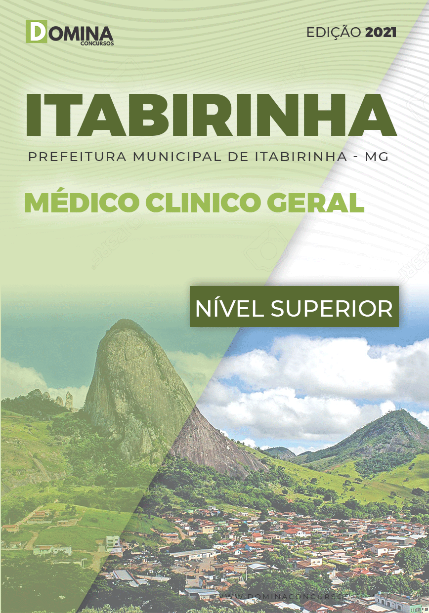 Apostila Concurso Pref Itabirinha MG 2021 Médico Clinico Geral