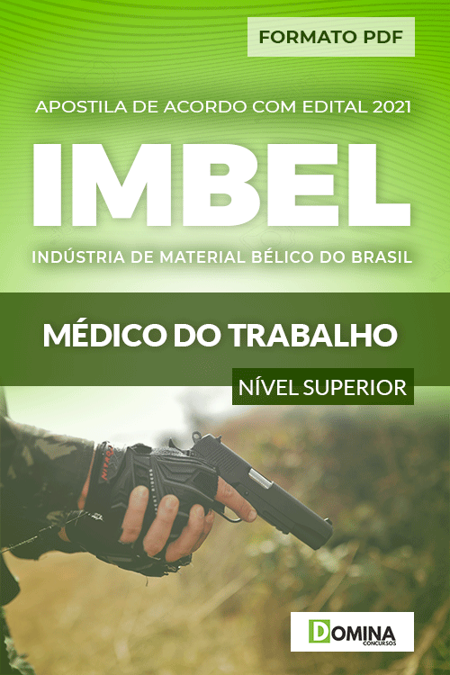 Apostila Concurso Público IMBEL 2021 Médico do Trabalho