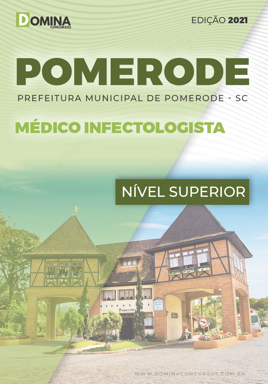 Apostila Concurso Pref Pomerode SC 2021 Médico Infectologista
