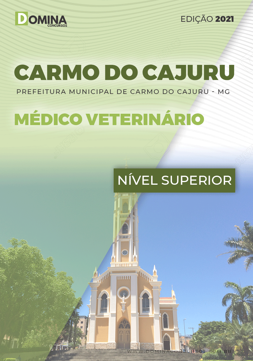 Apostila Concurso Pref Carmo Cajuru MG 2021 Médico Veterinário