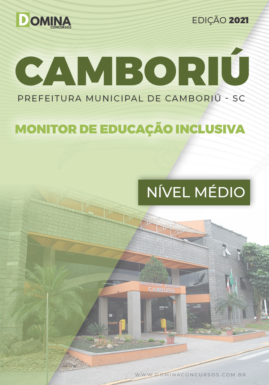 Apostila Pref Camboriú SC 2021 Monitor Educação Inclusiva