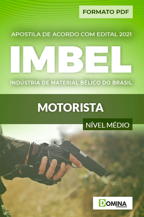 Apostila Concurso Público IMBEL 2021 Motorista