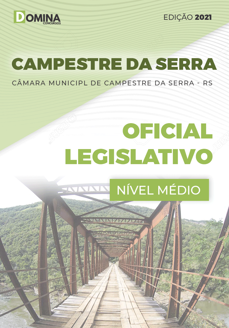 Apostila Câmara Campestre Serra RS 2021 Oficial Legislativo