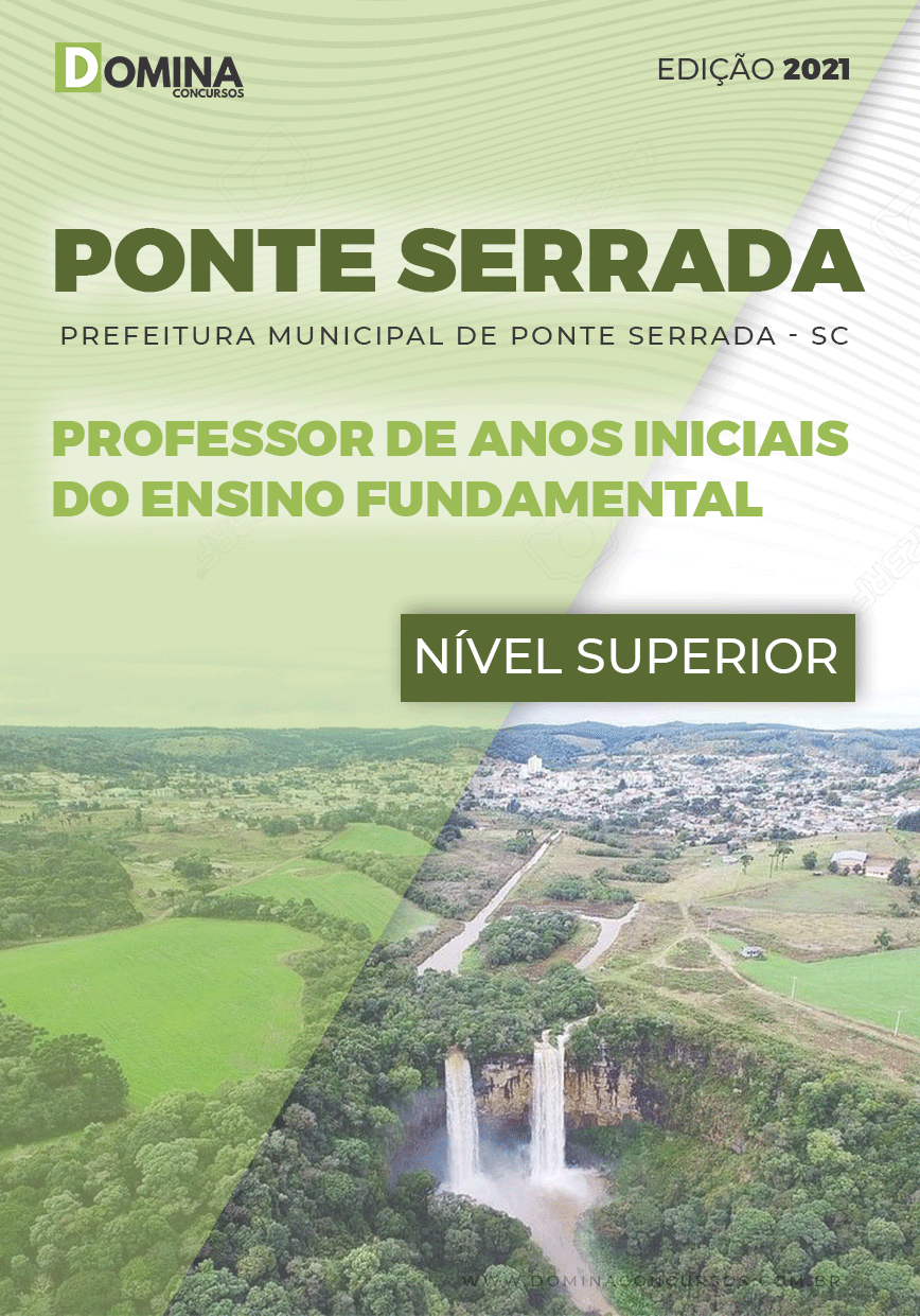 Apostila Pref Ponte Serrada SC 2021 Prof Anos Iniciais Fundamental
