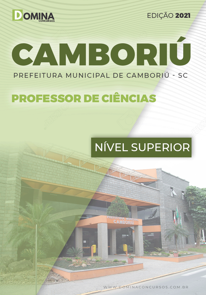Apostila Pref Camboriú SC 2021 Professor de Ciências