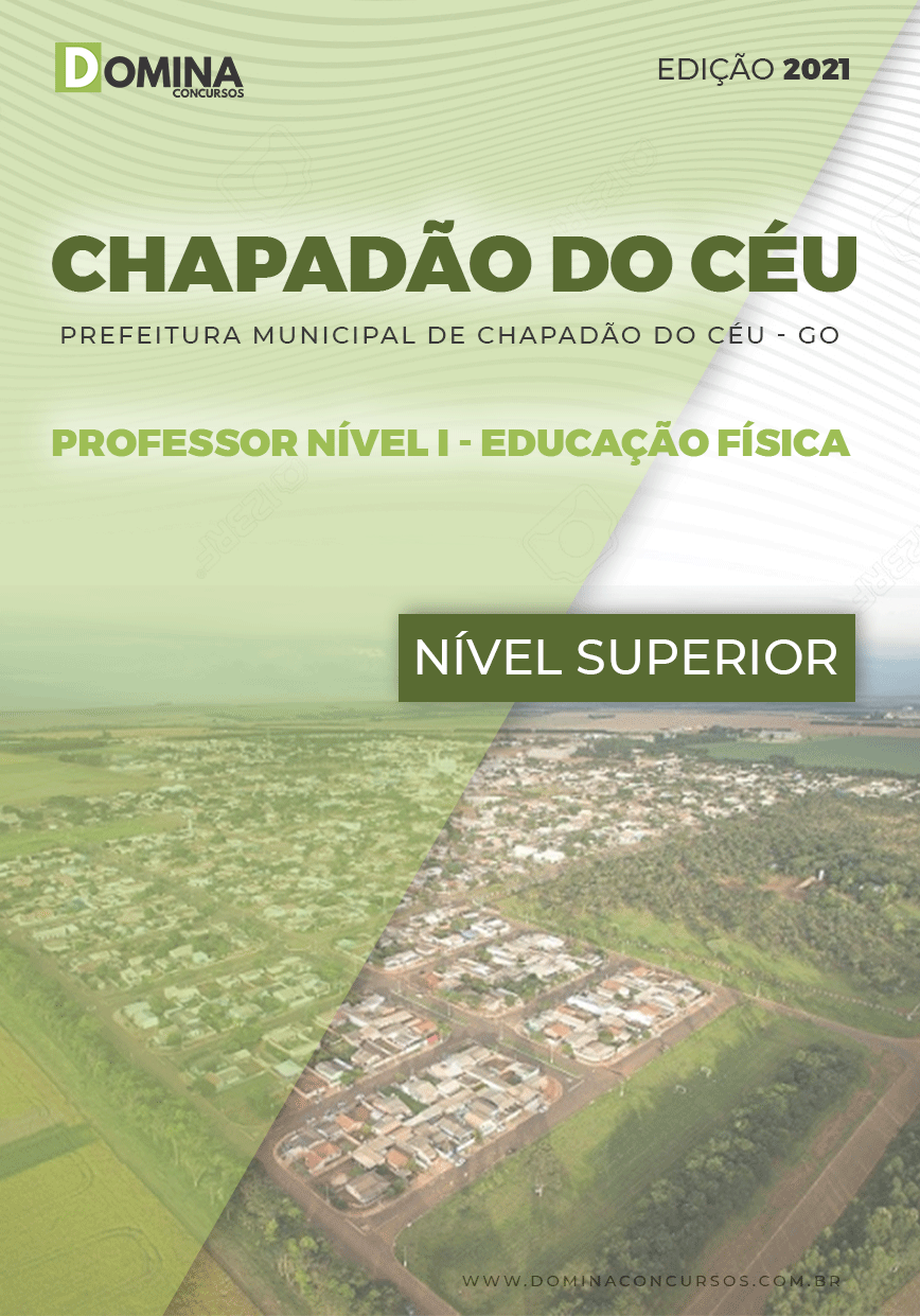 Apostila Pref Chapadão Céu GO 2021 Professor I Educação Física
