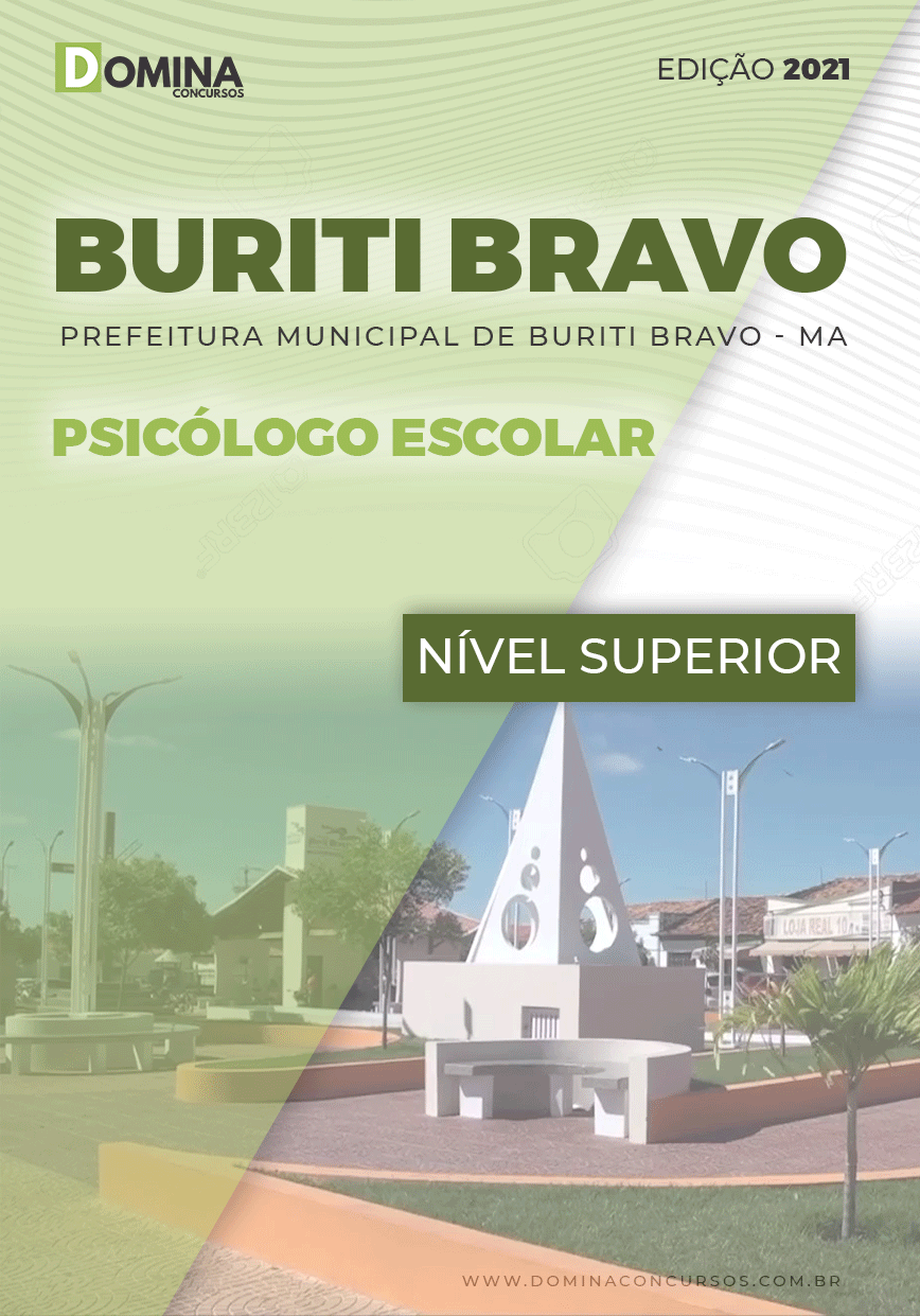 Apostila Concurso Pref Buriti Bravo MA 2021 Psicólogo Escolar