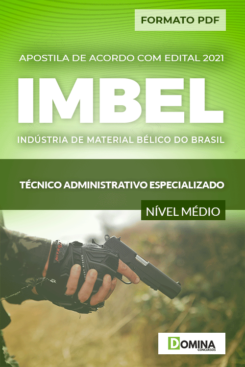 Apostila Concurso IMBEL 2021 Técnico Administrativo Especializado