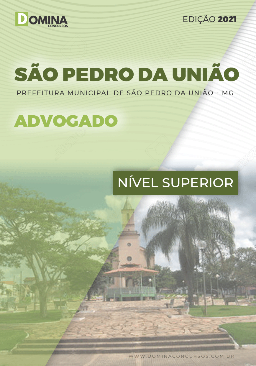 Apostila Concurso Pref São Pedro União MG 2021 Advogado