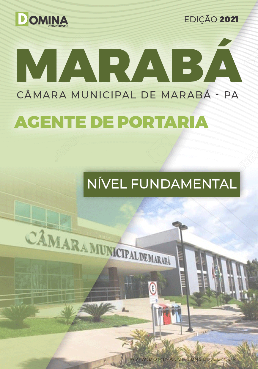 Apostila Concurso Câmara Marabá PA 2021 Agente de Portaria