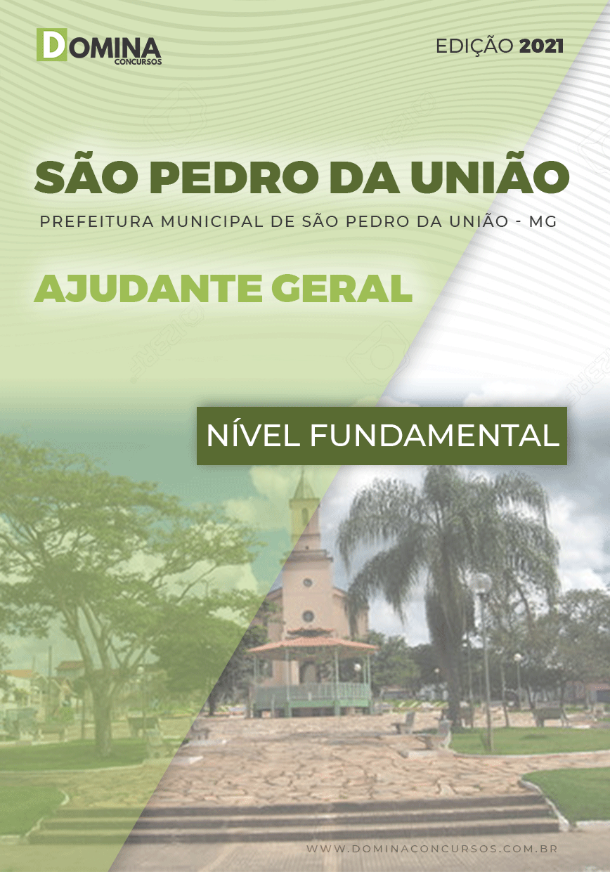 Apostila Pref São Pedro União MG 2021 Ajudante Geral